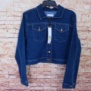 Calvin Klein | Waist Length Blue Denim Jacket